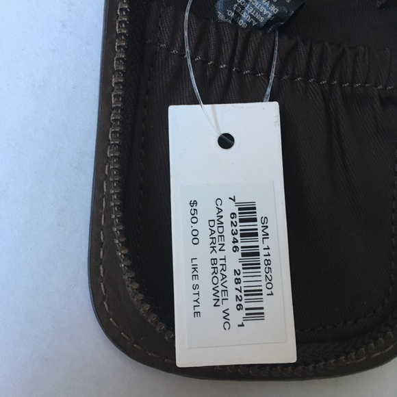 Fossil Brown Leather Watch Travel case - Picture 4 of 4